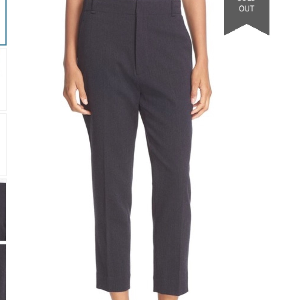 Vince Carrot Tapered Leg Ankle Pants coastal